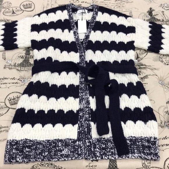 ELEVEN SIX Marisa Alpaca Blend Long Cardigan - Picture 4 of 8